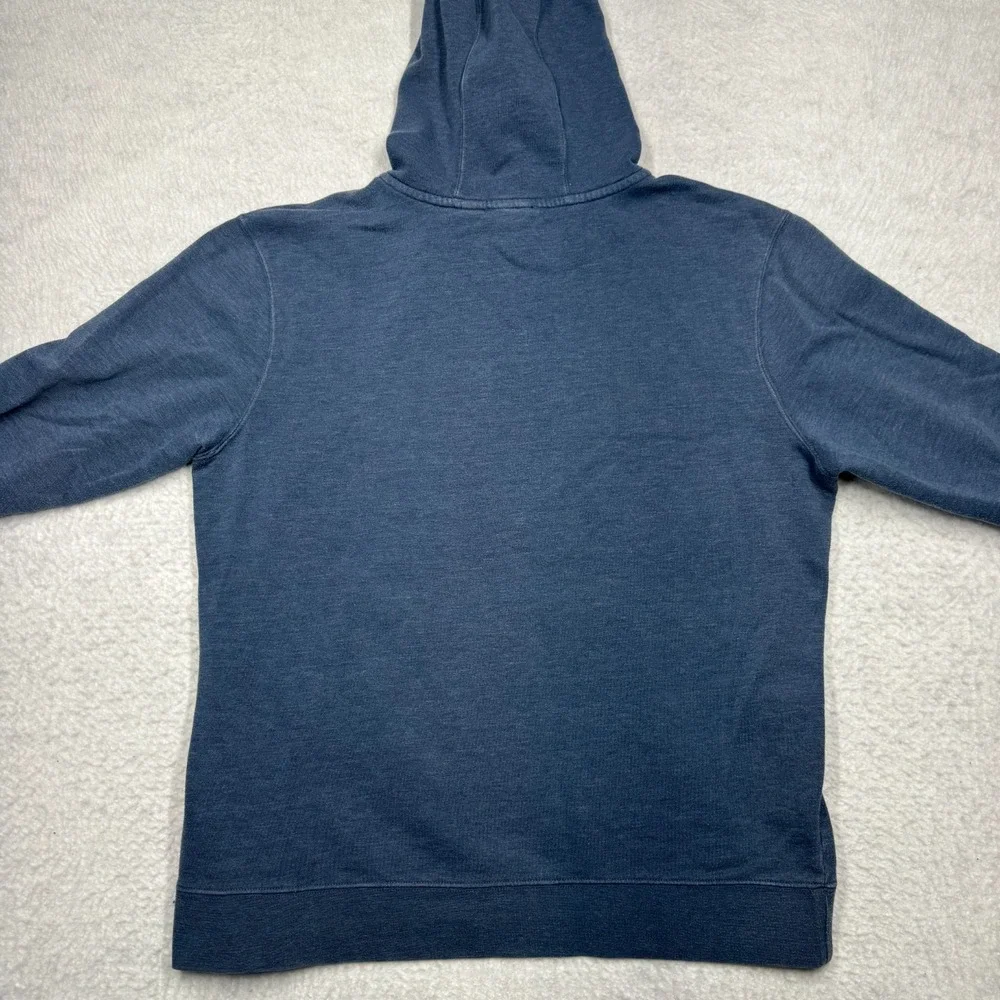 Marmot‎ Graphic Logo Hoodie Sweater Blue Men's Size Large - Picture 8 of 9
